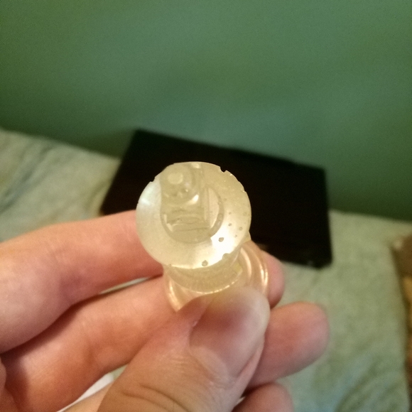 Clear 2.5" King Chess Piece - Picture 7 of 8